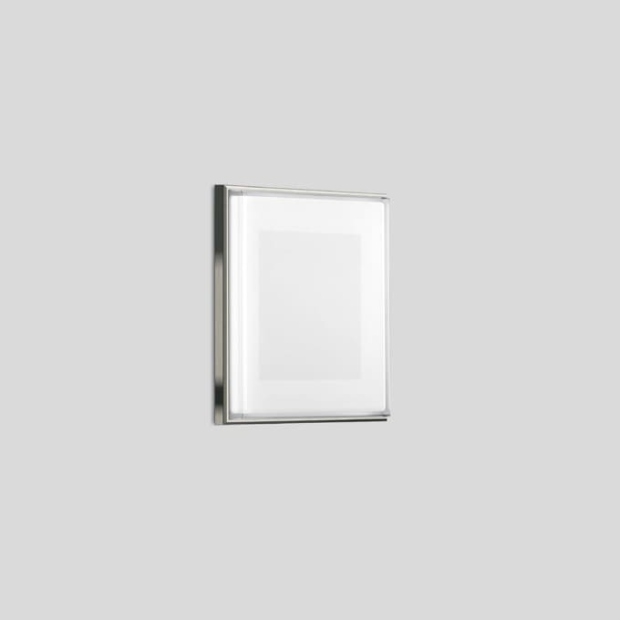 Bega - Applique encastrée, pour l'intérieur, Acier inoxydable · 3000 K