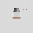 Bega - Plafonnier encastré, Blanc satiné · 3000 K