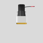 Bega - Plafonnier encastré, Blanc satiné · 3000 K