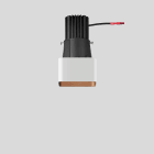 Bega - Plafonnier encastré, Blanc satiné · 3000 K