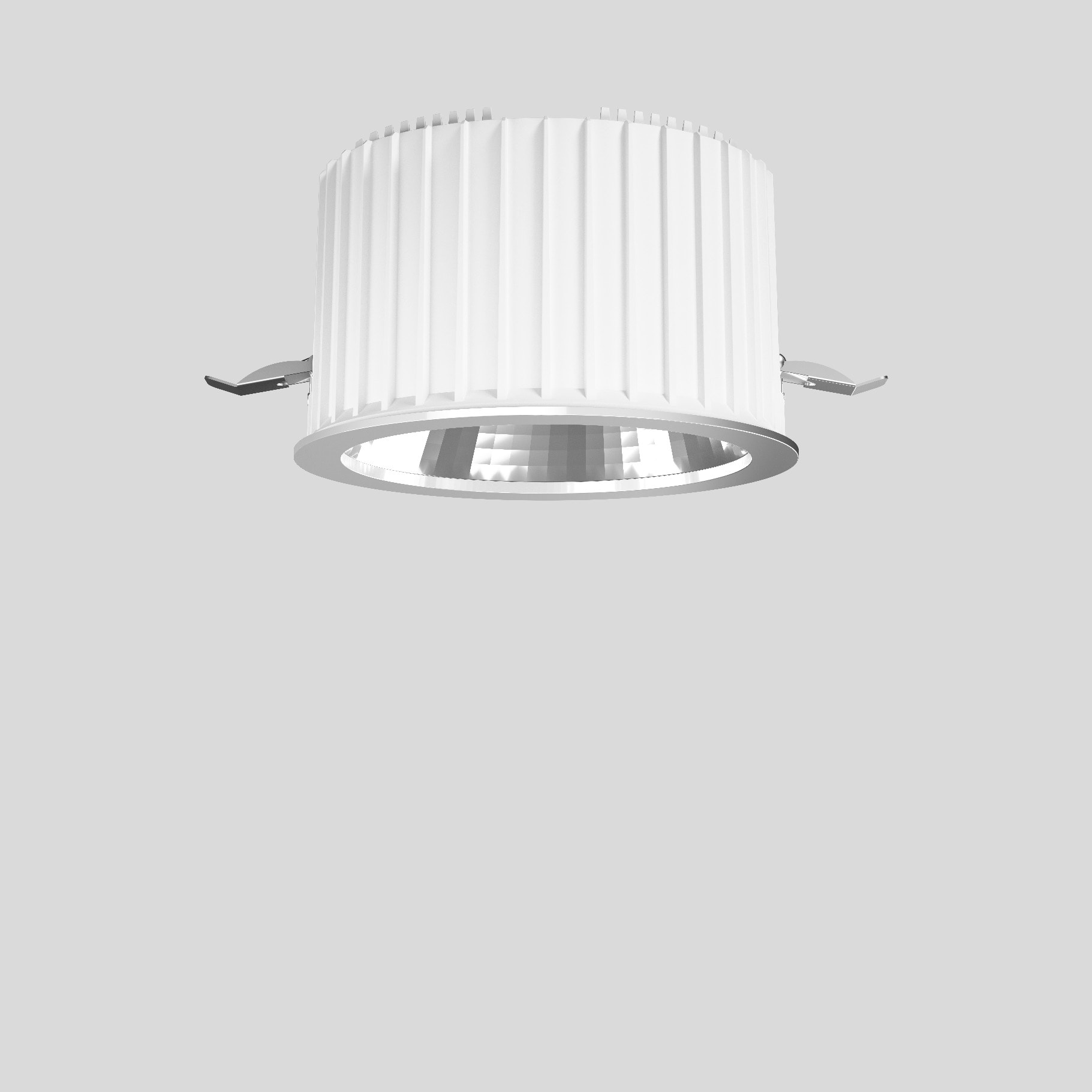 Bega - Plafonniers encastrés-spots, Chrome · 3000 K