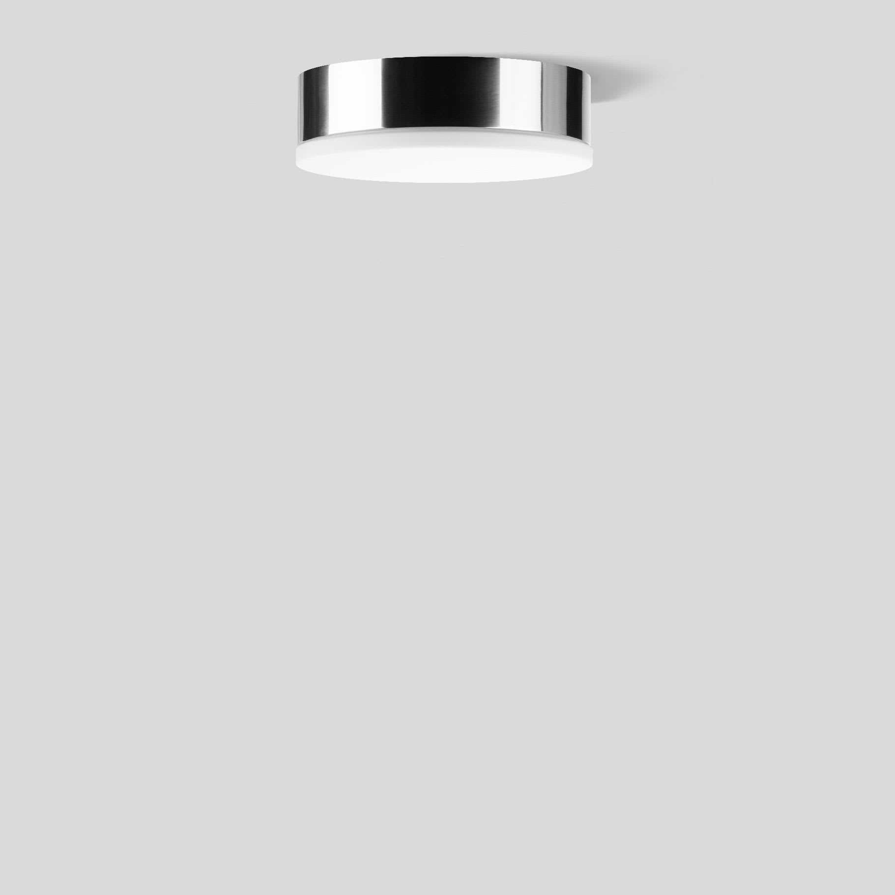 Bega - Plafonnier et applique, Aluminium poli · 3000 K