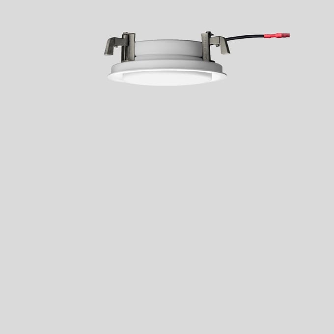 Bega - Luminaire encastré, pour l'intérieur, Blanc · 4000 K