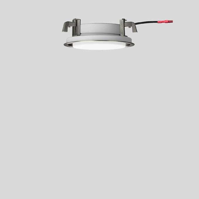 Bega - Luminaire encastré, pour l'intérieur, Acier inoxydable · 3000 K