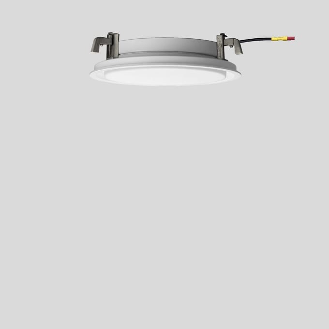 Bega - Luminaire encastré, pour l'intérieur, Blanc · 4000 K
