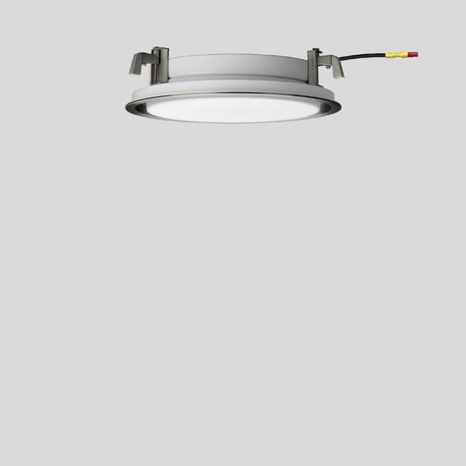 Bega - Luminaire encastré, pour l'intérieur, Acier inoxydable · 4000 K
