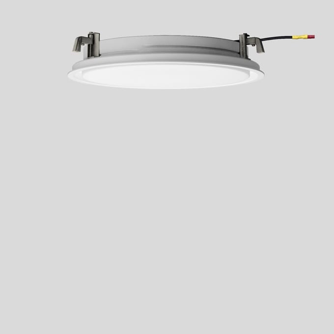 Bega - Luminaire encastré, pour l'intérieur, Blanc · 3000 K