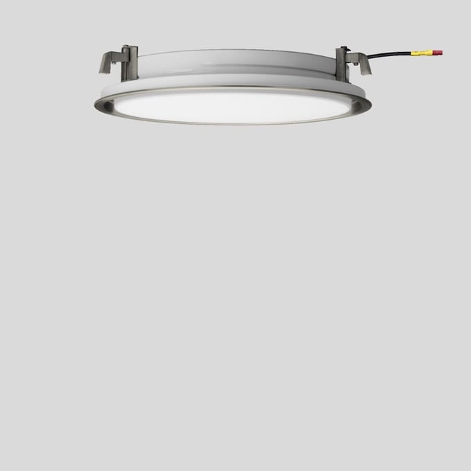Bega - Luminaire encastré, pour l'intérieur, Acier inoxydable · 3000 K