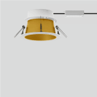 Bega - Plafonnier encastré, pour l'intérieur, Blanc satiné · 3000 K