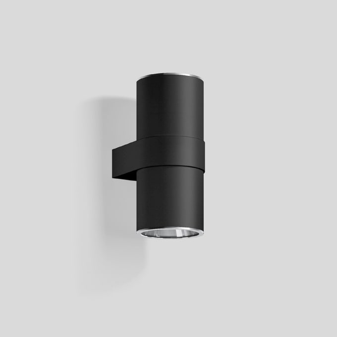 Bega - Applique, pour l'intérieur, Noir satiné · 4000 K