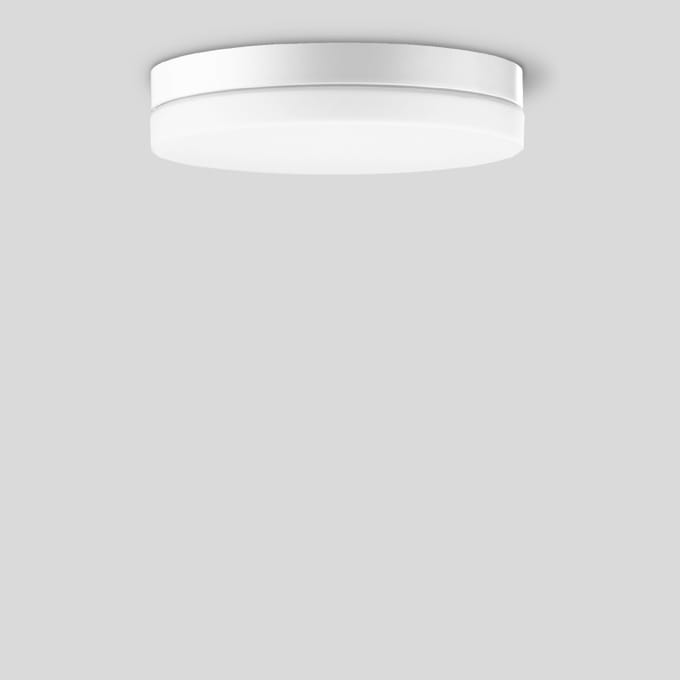 Bega - Applique et plafonnier, pour l'intérieur, Blanc · 4000 K