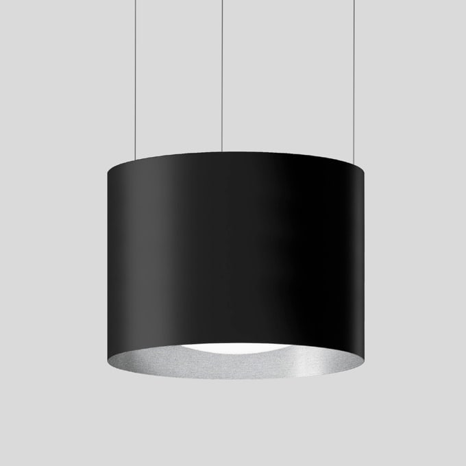 Bega - Suspension, pour l'intérieur, Noir satiné · 3000 K