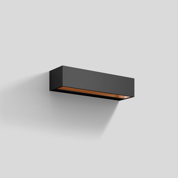 Bega - Applique, pour l'intérieur, Noir satiné · 3000 K