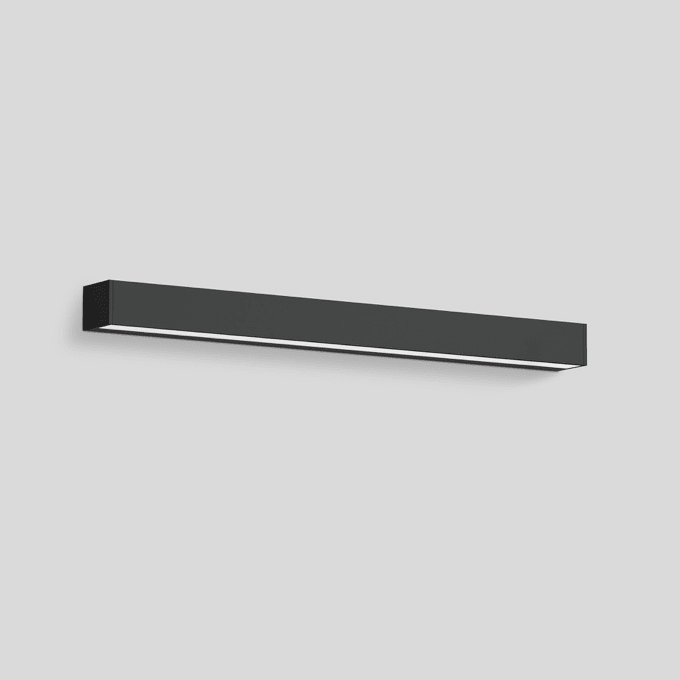 Bega - Applique, pour l'intérieur, Noir satiné · 3000 K