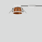 Bega - Plafonnier encastré, pour l'intérieur, Blanc satiné · 3000 K