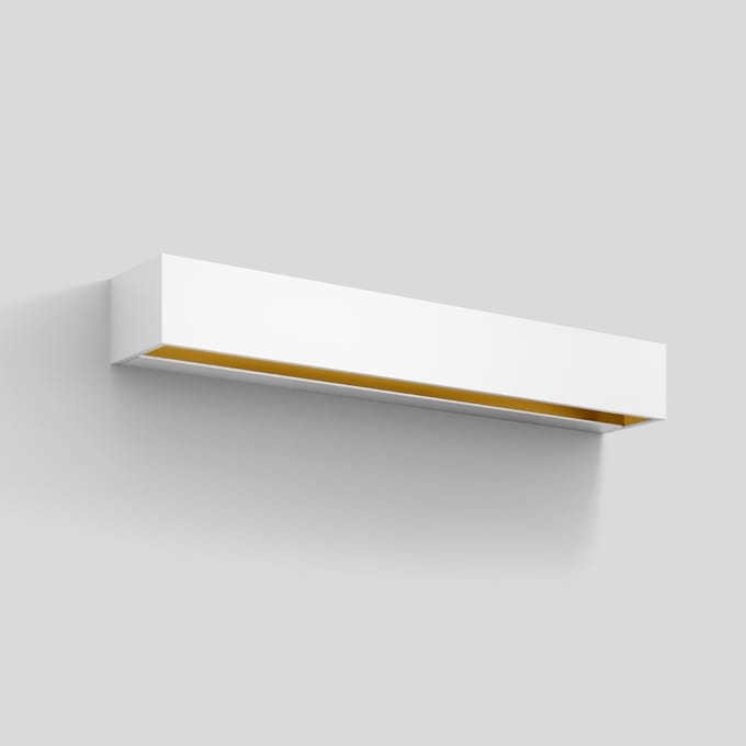 Bega - Applique, pour l'intérieur, Blanc satiné · 3000 K