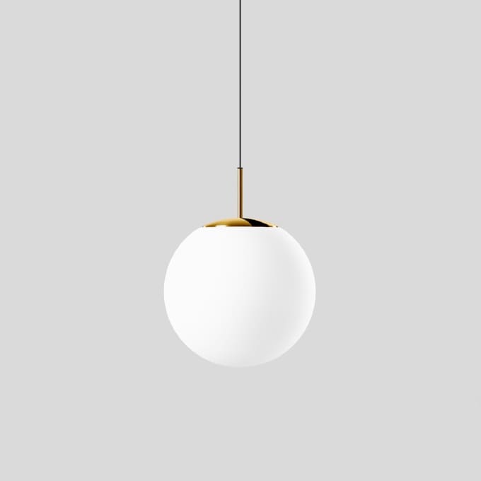 Bega - Suspension, pour l'intérieur, Laiton · 4000 K