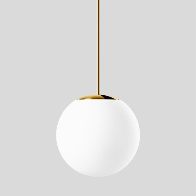 Bega - Suspension, pour l'intérieur, Laiton · 3000 K