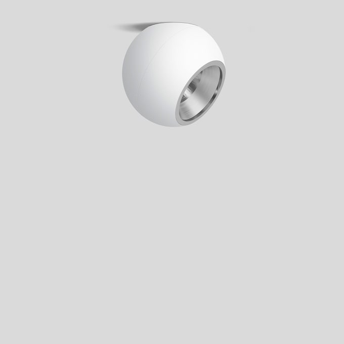 Bega - Plafonnier · Spot, pour l'intérieur, Blanc satiné · 3000 K