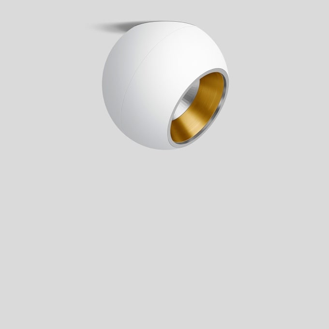 Bega - Plafonnier · Spot, pour l'intérieur, Blanc satiné · 3000 K