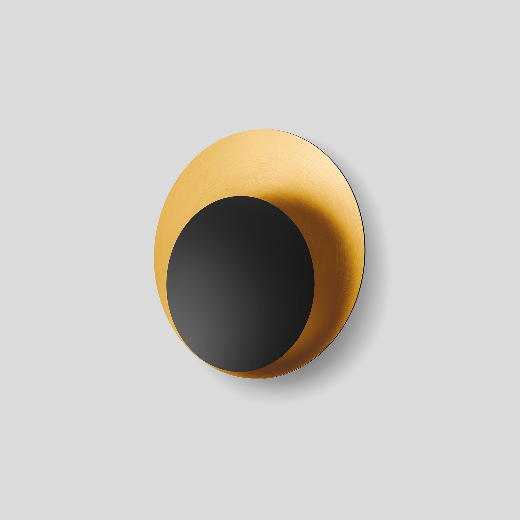 Bega - Applique, pour l'intérieur, Noir satiné · 3000 K