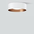 Bega - Plafonnier, pour l'intérieur, Blanc satiné · 3000 K, en plus gratuit 2 x BEGA