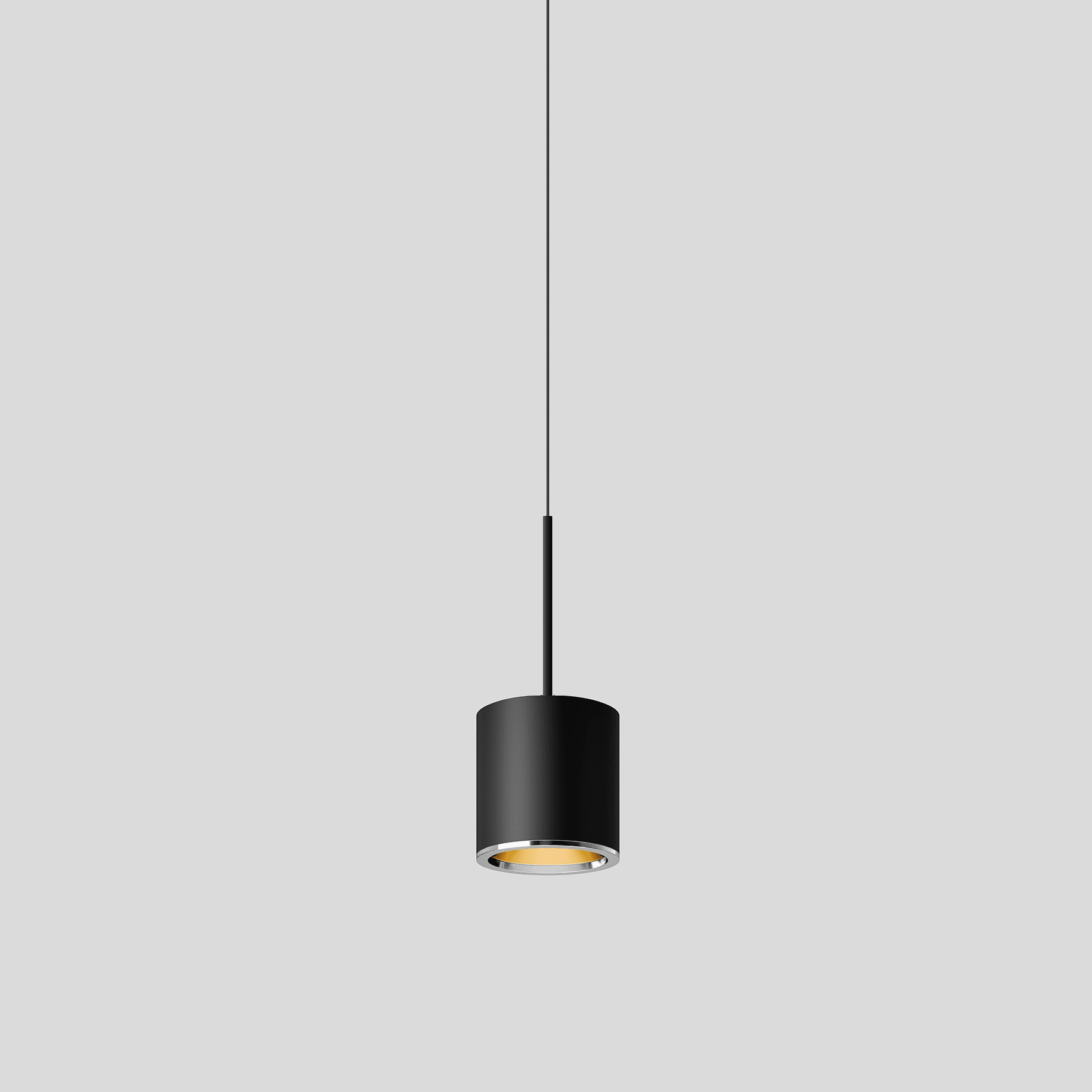 Bega - Suspension modulaire, pour l'intérieur, Noir satiné · 3000 K