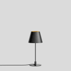 Bega - Lampe de table, pour l'intérieur, Noir satiné · 3000 K