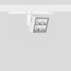 Bega - Projecteur sur rail conducteur, pour l?intérieur, Blanc satiné · 4000 K