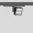 Bega - Projecteur sur rail conducteur, pour l?intérieur, Noir satiné · 4000 K
