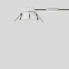 Bega - Plafonnier encastré, pour l'intérieur, Blanc satiné · 3000 K