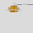 Bega - Plafonnier encastré, pour l'intérieur, Blanc satiné · 3000 K