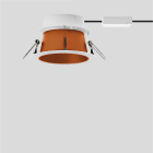 Bega - Plafonnier encastré, pour l'intérieur, Blanc satiné · 3000 K