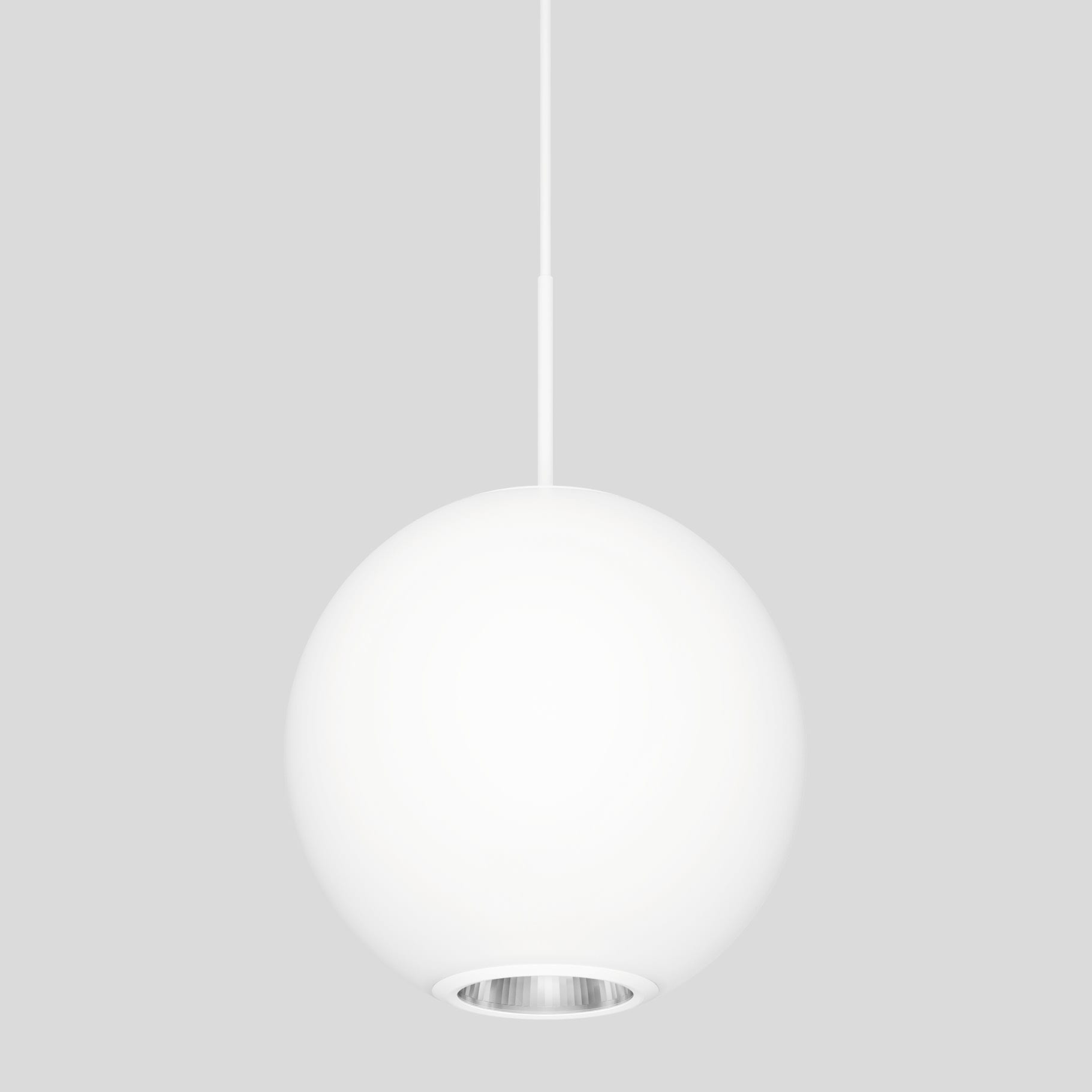 Bega - Plafonnier, pour l'intérieur, Blanc satiné · 3000 K