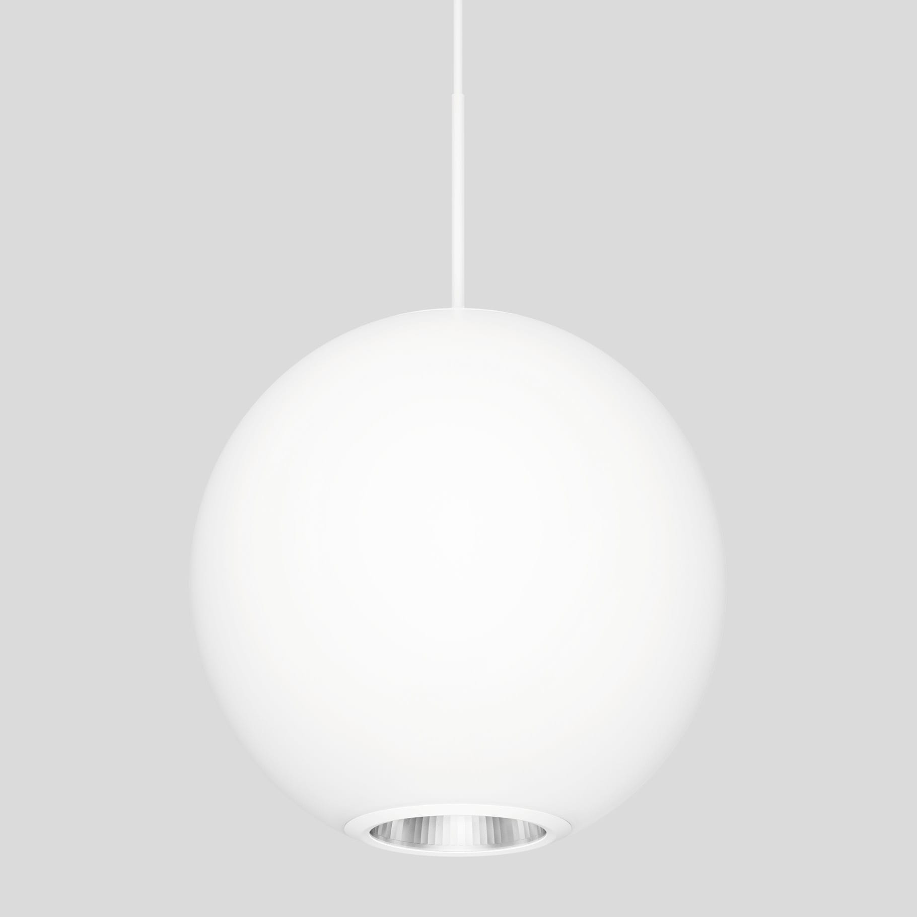 Bega - Plafonnier, pour l'intérieur, Blanc satiné · 3000 K