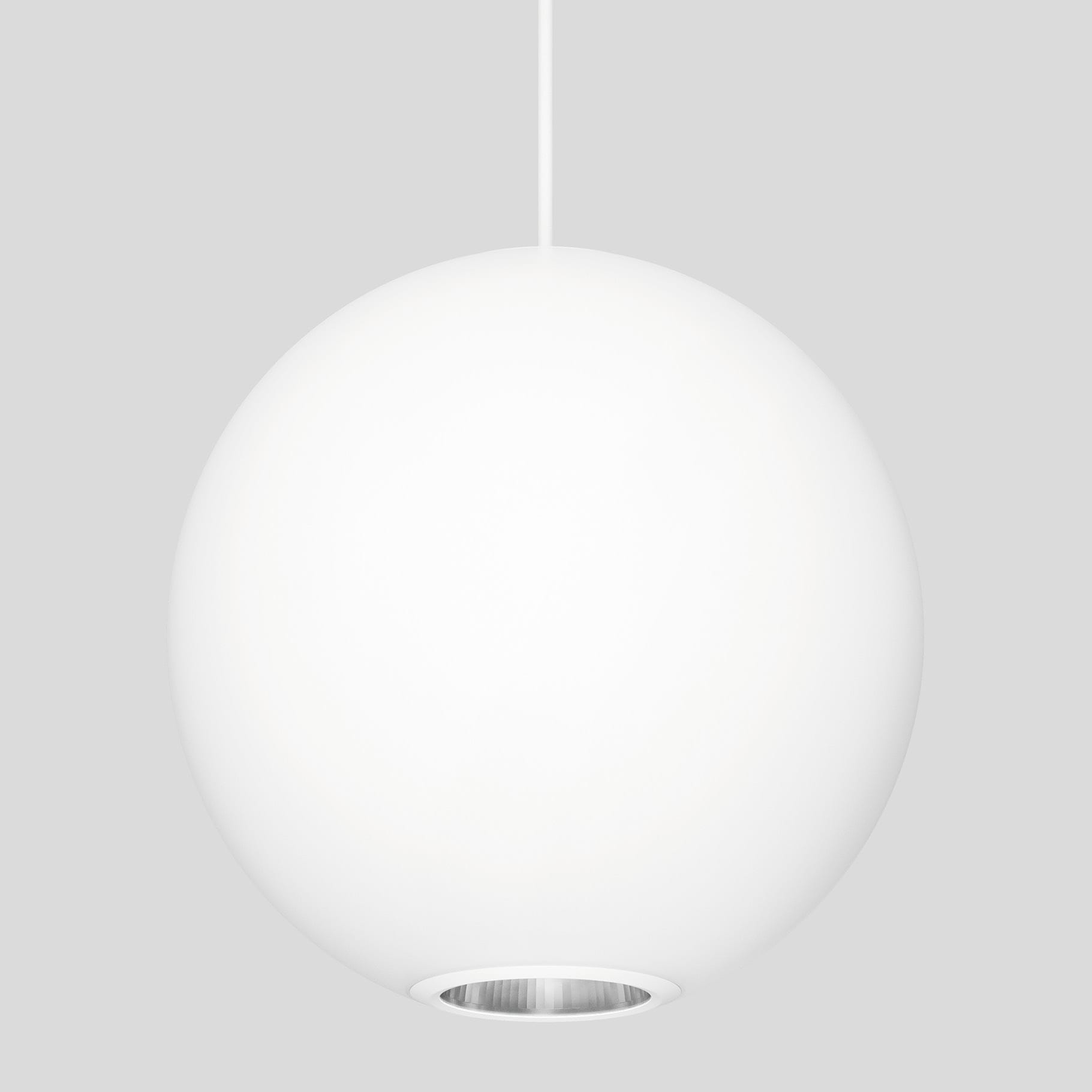 Bega - Plafonnier, pour l'intérieur, Blanc satiné · 4000 K