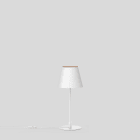 Bega - Lampe de table, pour l'intérieur, Blanc satiné · 3000 K
