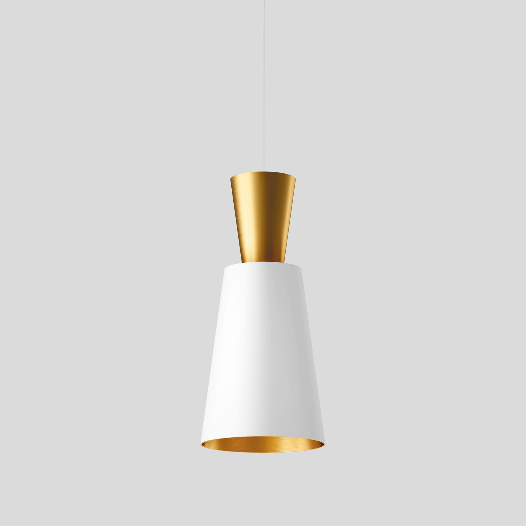 Bega - Suspension modulaire, pour l'intérieur, Blanc satiné · 3000 K