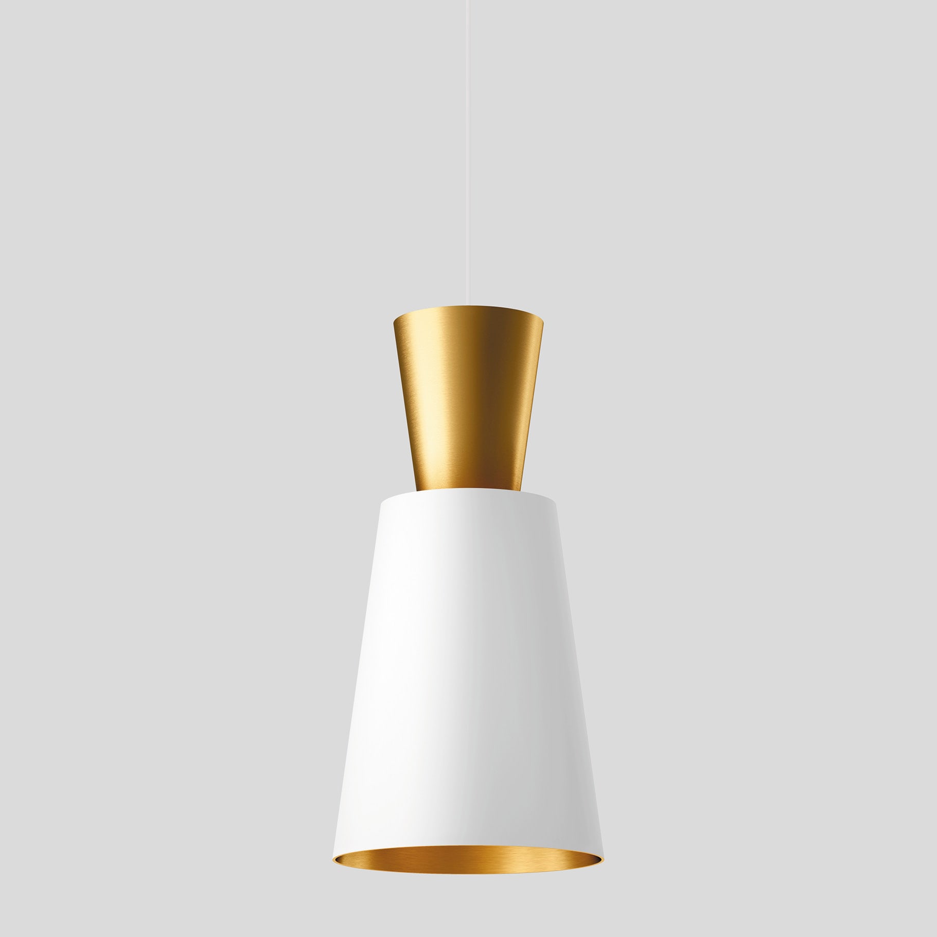 Bega - Suspension modulaire, pour l'intérieur, Blanc satiné · 3000 K