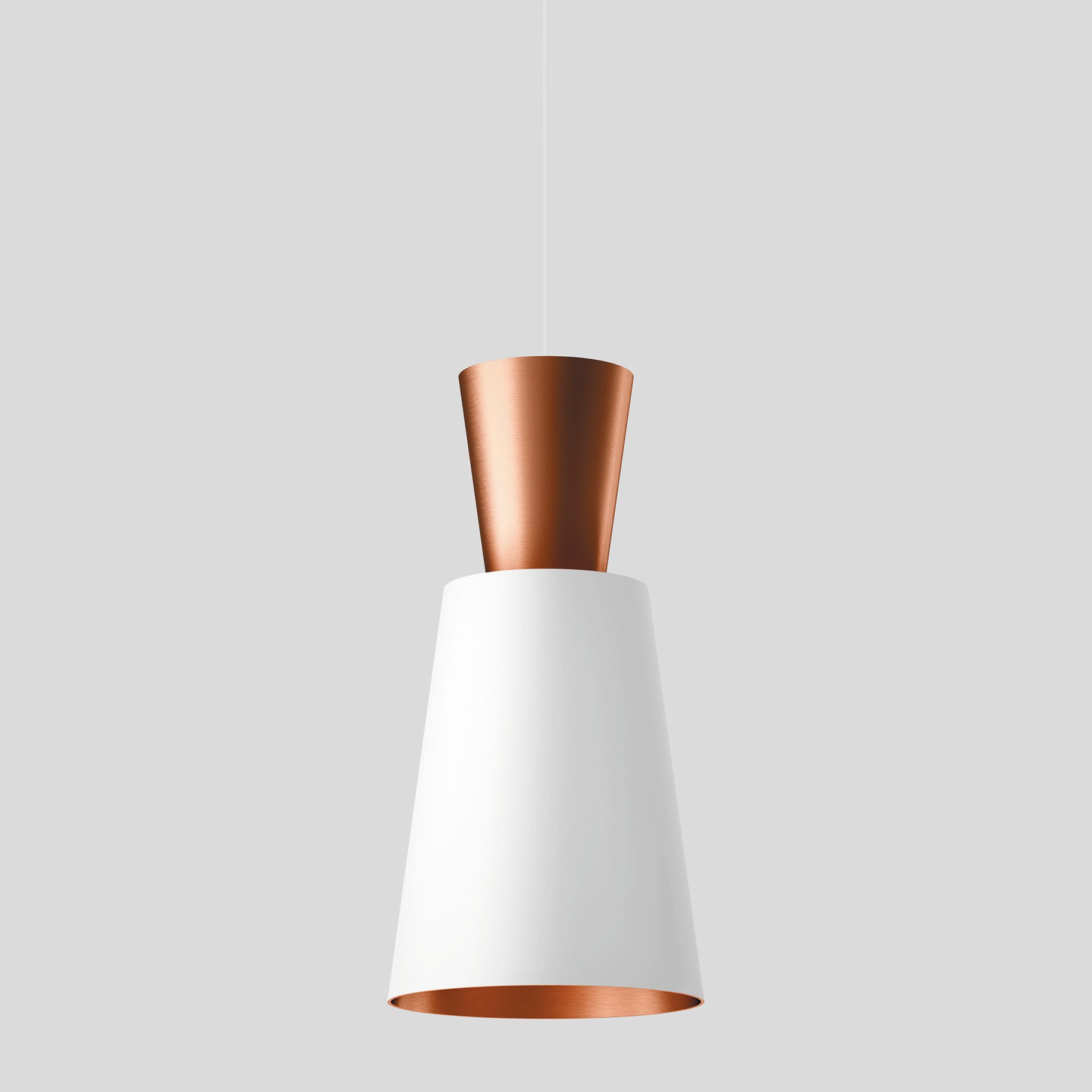 Bega - Suspension modulaire, pour l'intérieur, Blanc satiné · 3000 K
