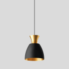 Bega - Suspension modulaire, pour l'intérieur, Noir satiné · 3000 K