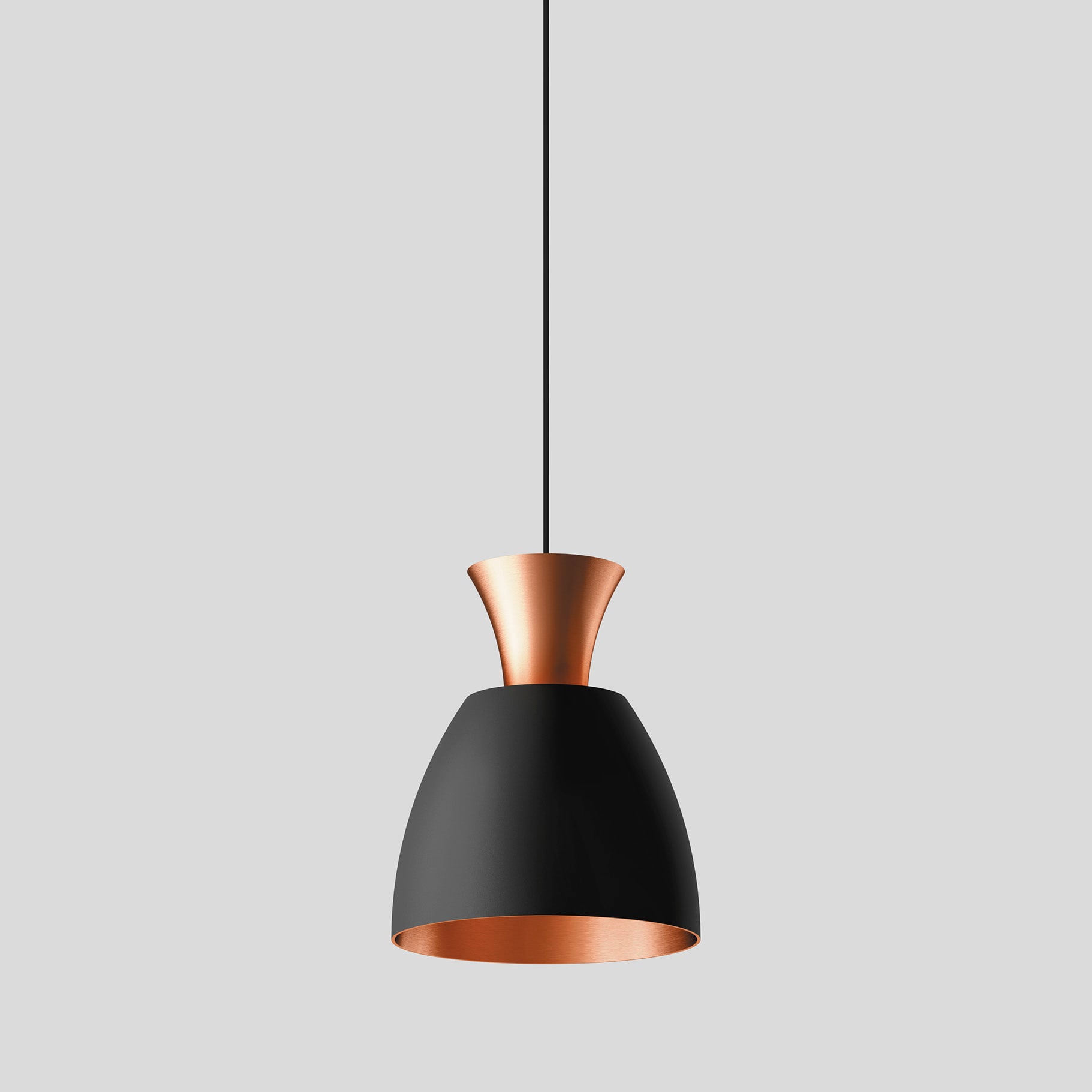 Bega - Suspension modulaire, pour l'intérieur, Noir satiné · 3000 K