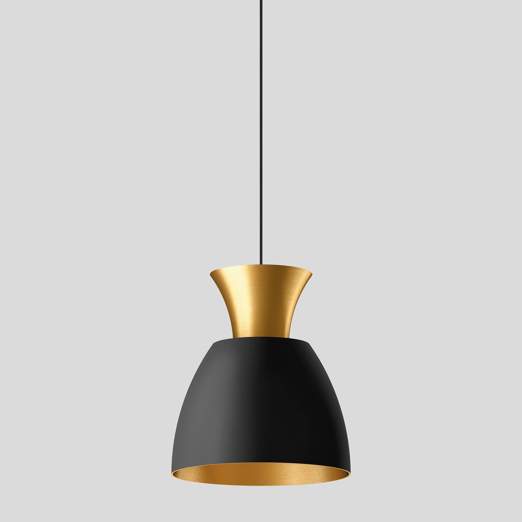 Bega - Suspension modulaire, pour l'intérieur, Noir satiné · 3000 K