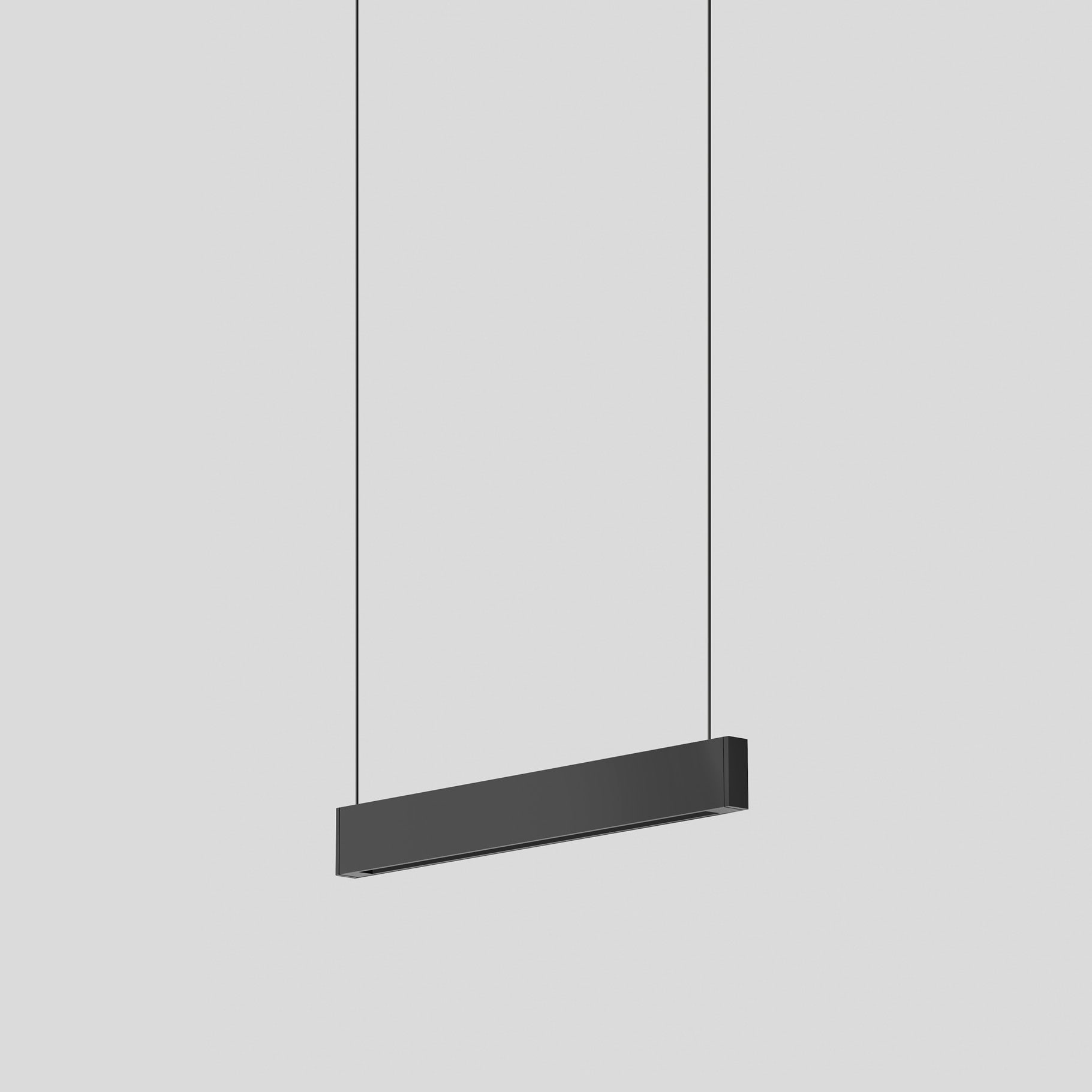 Bega - Suspension, pour l'intérieur, Noir satiné · 3000 K