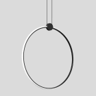 Bega - Suspension, pour intérieur, noir satiné · 3000 K