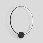 Bega - Applique, pour l'intérieur, noir satiné · 3000 K