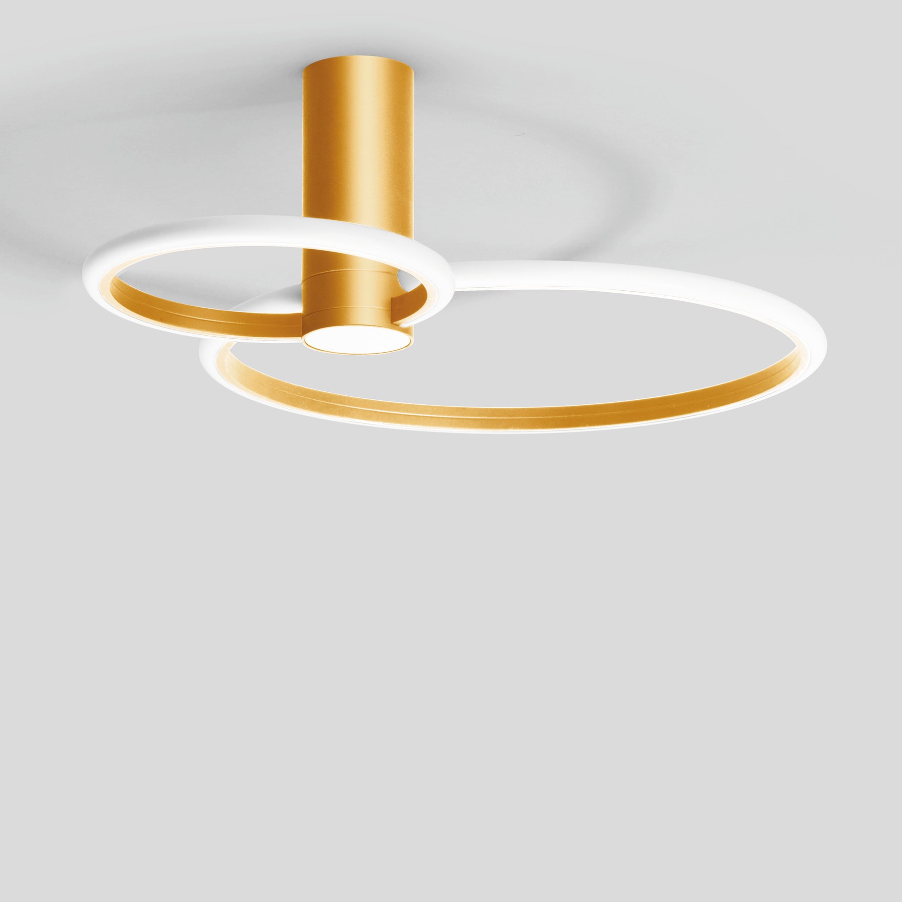 Bega - Plafonnier, pour l'intérieur, laiton · 3000 K