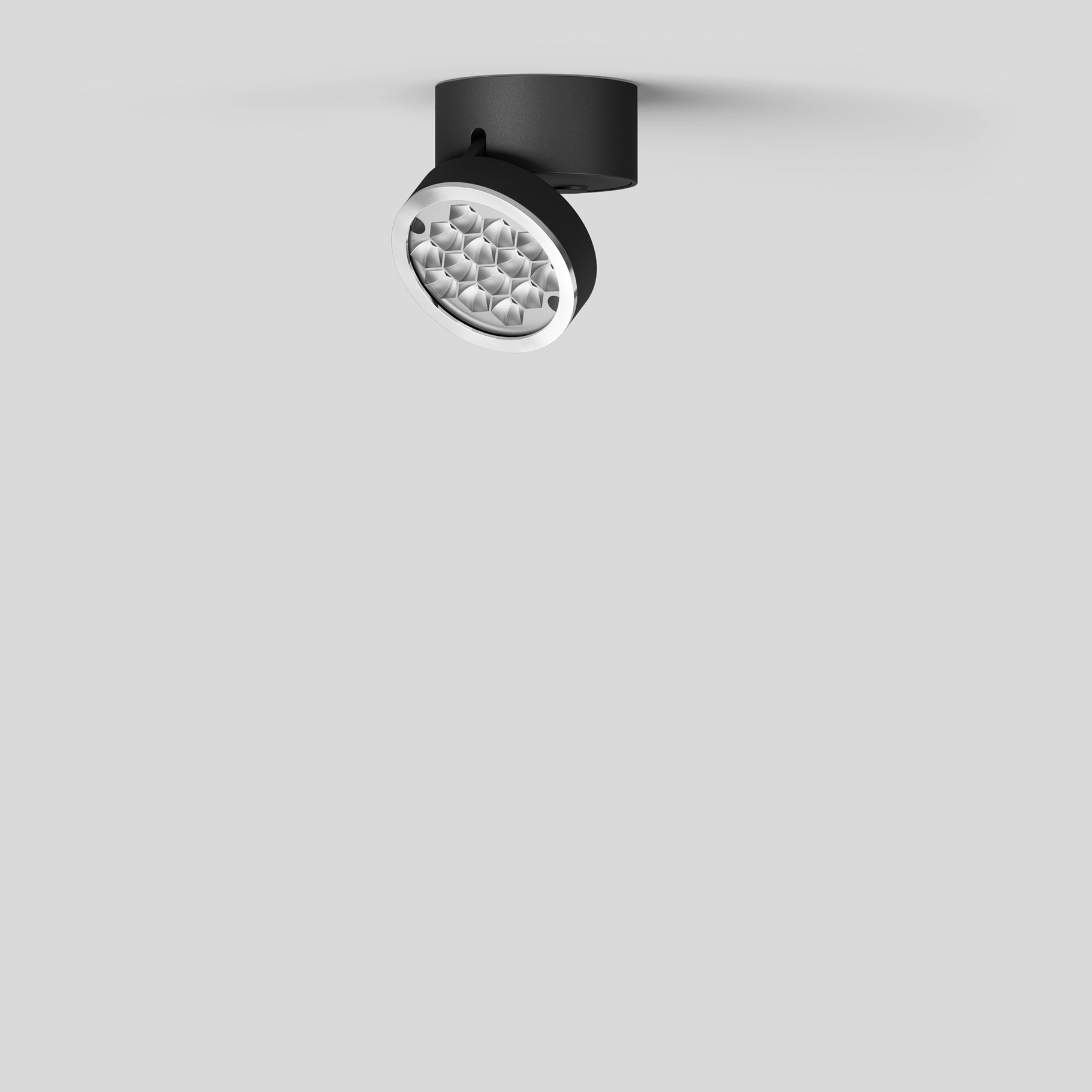 Bega - Plafonnier, pour l'intérieur, Black · 3000 K