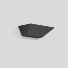 Bega - Lèche-murs, Noir satiné · 2700 K