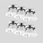 Bega - Plafonniers encastrés-spots, Blanc satiné · 2700 K